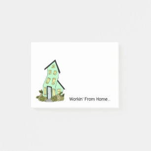 Post-it® Travail Whimsical De Accueil Notes Sticky