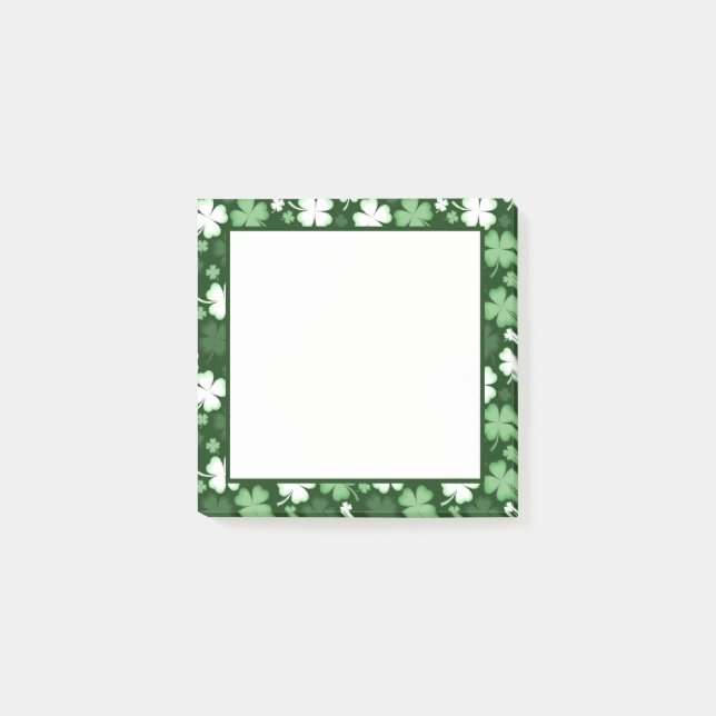Post-it® Trèfles de la Saint-Patrick (Devant)