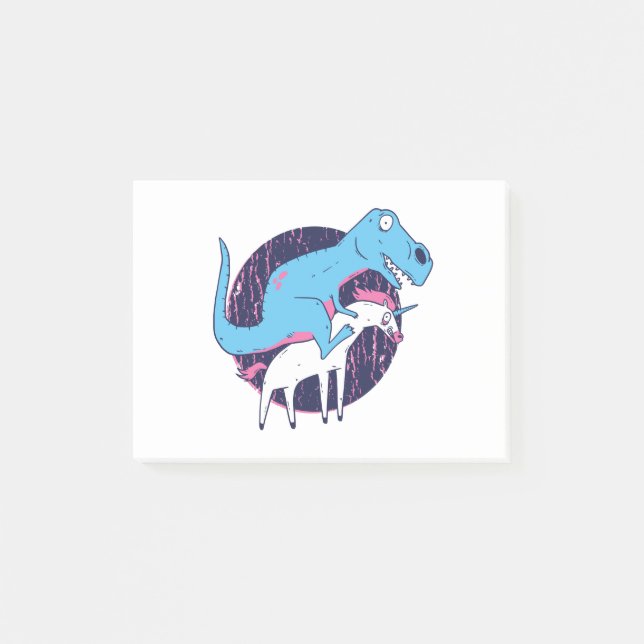 Post-it® Trex équitation Unicorn (Devant)