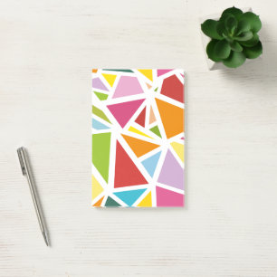 Post-it® Triangles colorés motif 4