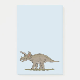 Post-it® Tricératops de Dinosaure Crétacé