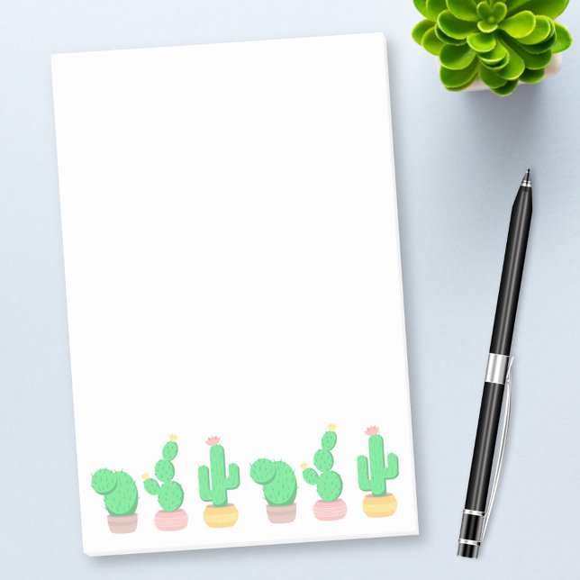Post-it® Trio de cactus Désert Moderne Boho (Créateur téléchargé)