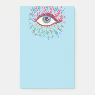 Post-it® Trippy Oye Psychedelic Art