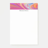 Trippy rose et orange design Tourbillonnant