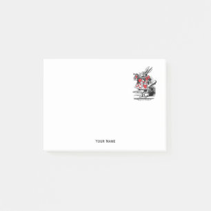 Post-it® Trompettiste du Lapin Blanc Alice aux pays des mer