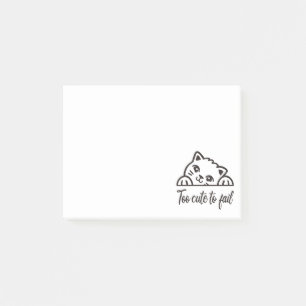 Post-it® Trop mignon pour échouer