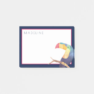 Post-it® Tropical Aquarelle Toucan