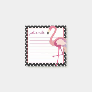 Post-it® Tropical | Pois de Flamant rose aquarelle