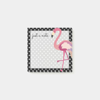 Post-it® Tropical | Pois de Flamant rose aquarelle