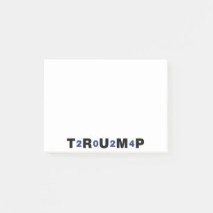 Post-it® Trump 2024 bleu