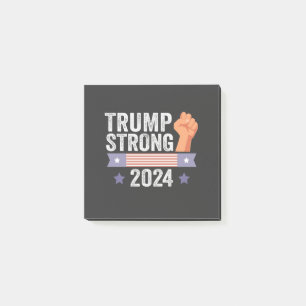 Post-it® Trump Strong 2024 American Patriotic Election Gift