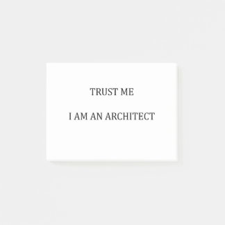 Post-it® Trust me I am an Architect