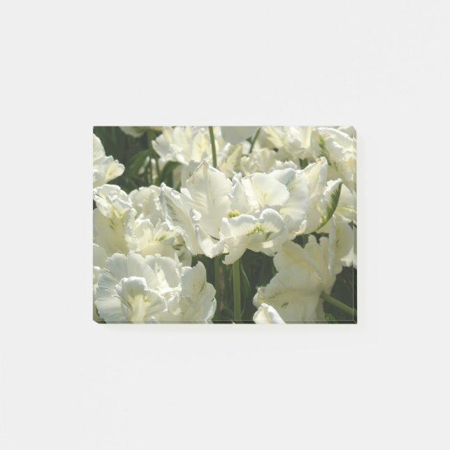 Post-it® Tulipes blanches (Devant)