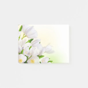 Post-it® Tulipes blanches post-it-notes