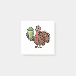 Post-it® Turquie Boire des amoureux de Matcha Thanksgiving