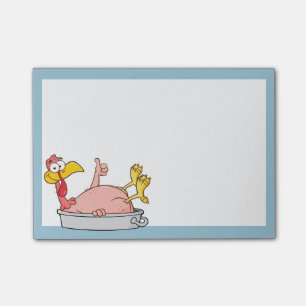 Post-it® Turquie préparée pour le dîner