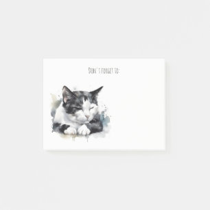 Post-it® tuxedo en noir et blanc post il note