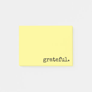 Post-it® typographie reconnaissante jaune