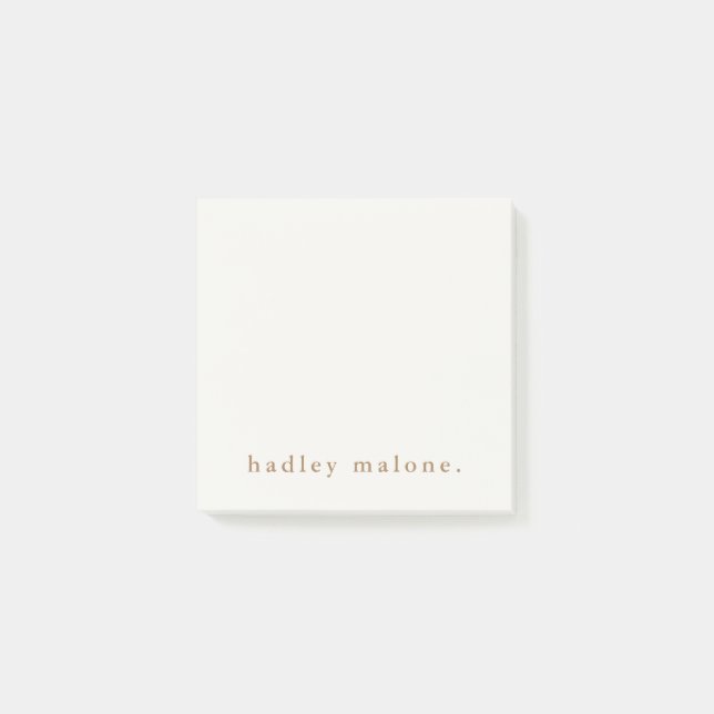 Post-it® Typographie simple Boho  (Devant)