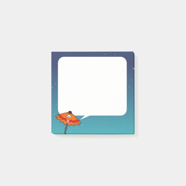 Post-it® Umbrella Ghost Yokai : Bubble de discours de Karak (Devant)