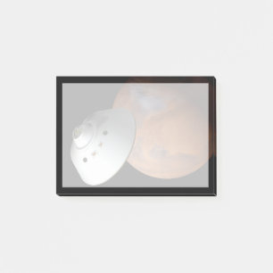 Post-it® Un Appareil Spatial Encaissé D'Aérocoque En Approc