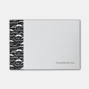 Post-it® Un Club de Gentlemen. motif Mustache