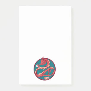 Post-it® Un dragon et sa perle magique