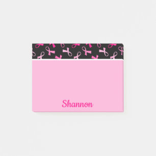 Post-it® Un joli Motif à ruban pour cancer du sein multicou