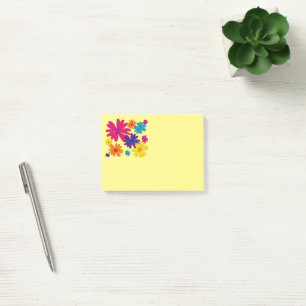Post-it® Un lit fleuri de fleurs marguerites