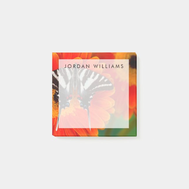 Post-it® Un papillon Zebra Swallowtail (Devant)