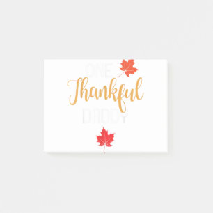 Post-it® Un Père de grâce Thanksgiving Day Family Matchin