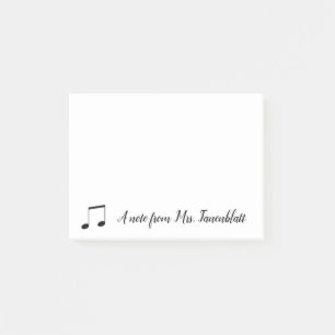 Post-it® Une note d'un musicien