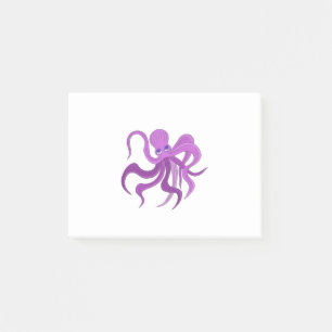 Post-it® Une pieuvre moelleuse balançant des tentacules