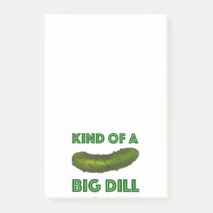 Post-it® Une sorte de Big Dill (Deal) Kosher Deli Green Pic