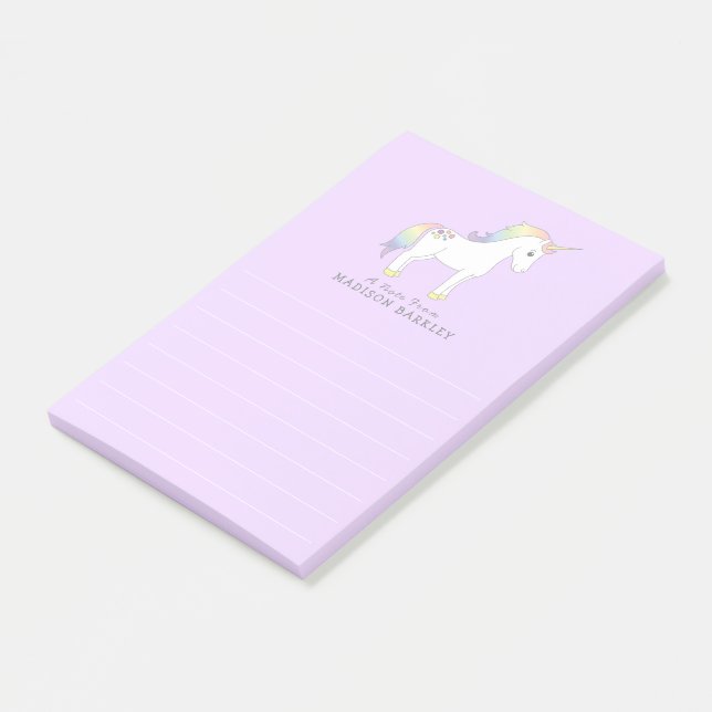 Post-it® Unicorn Cute Kids Pastel (Incliné)
