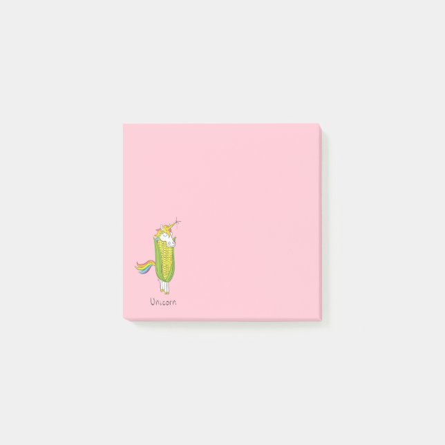 Post-it® Unicorn Funny Corn Post-it Notes (Devant)