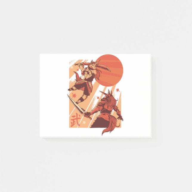 Post-it® Unicorns Warriors (Devant)