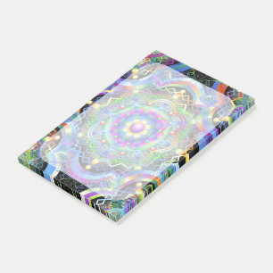 Post-it® Univers Mandala Couleurs Psychédéliques
