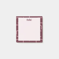Urban Geo | Wine Berry | Motif Blender