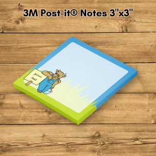 Post-it® Vache avec panneau