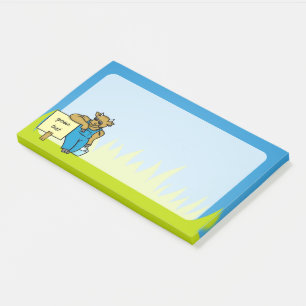 Post-it® Vache avec signe