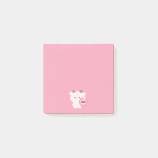 Post-it® Vache certifiée a besoin d'un câlin