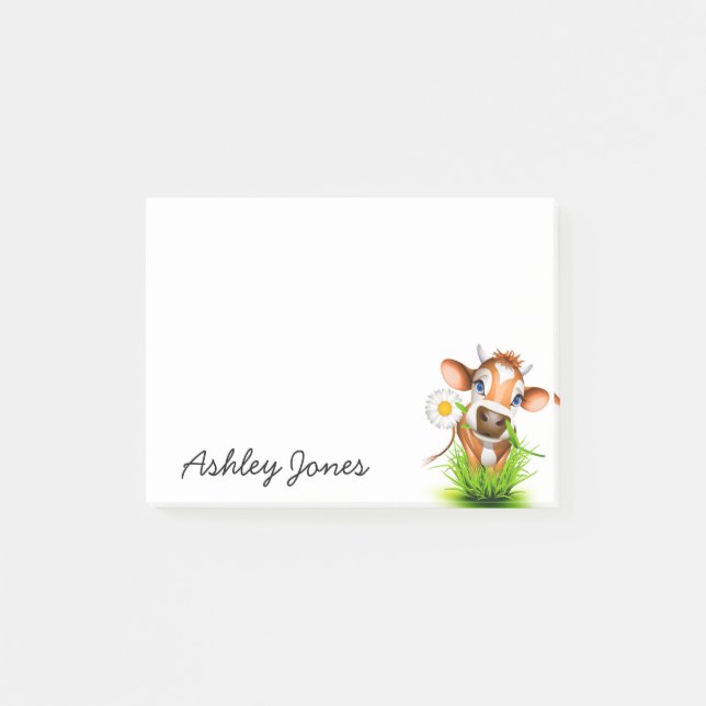 Post-it® Vache de pays post-notes (Devant)