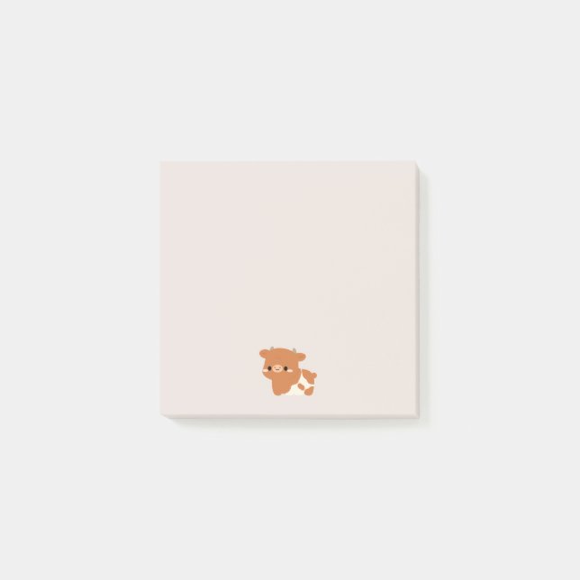 Post-it® Vache Hereford (Devant)