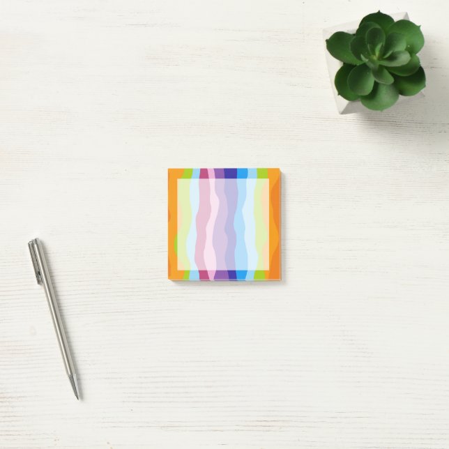 Post-it® Vagues Colorées (Bureau)