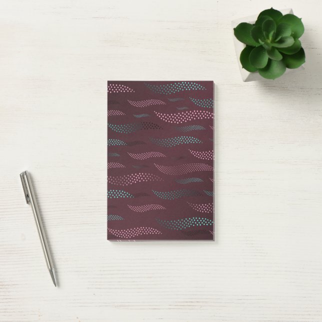 Post-it® Vagues Tigre (motif stylisé) 6 (Bureau)