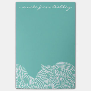 Post-it® Vagues turquoises