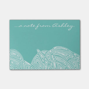 Post-it® Vagues turquoises