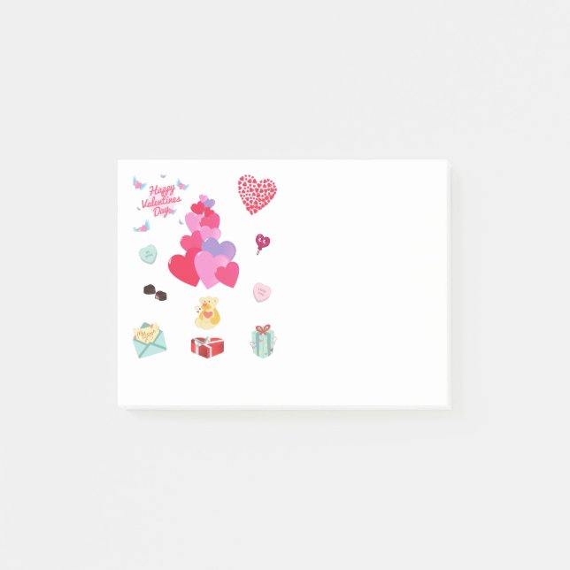 Post-it® " VALENTINE" - Notes (Devant)
