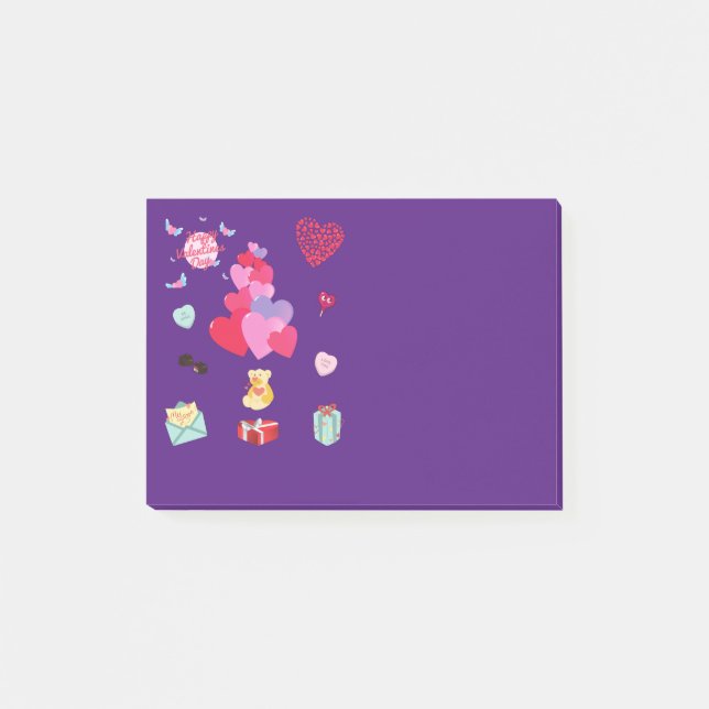 Post-it® " VALENTINE" - Notes (Devant)